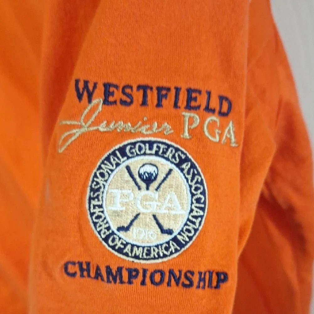 Polo by Ralph Lauren Orange Classic Pullover Polo Shirt XXL-PGA Championship